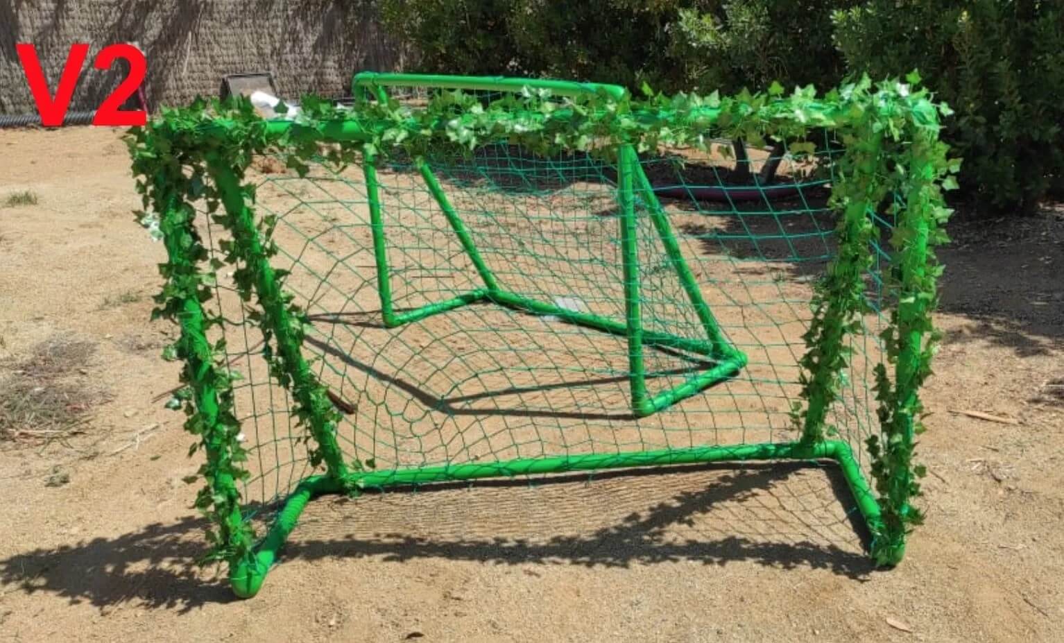 Removable and camouflaged goal project