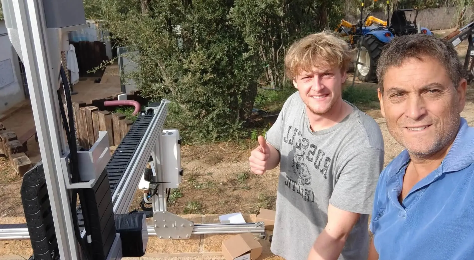 Volunteers at the International Green Tech Foundation